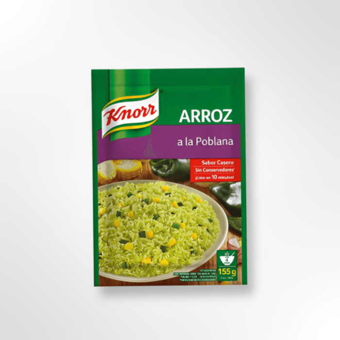 Mexican POBLANO rice Knorr 155g